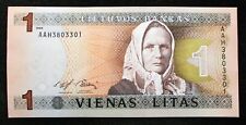 Lithuania litas banknote for sale  TRURO