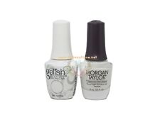 Duo esmalte em gel Harmony Gelish + laca para unhas Morgan Taylor #876 congelamento artístico 2 peças comprar usado  Enviando para Brazil