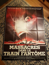 Affiche 1981 massacres d'occasion  Pantin