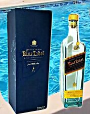 Usado, Botella E. de whisky escocés mezclado con etiqueta azul Johnnie Walker. 750ml. W estuche original. segunda mano  Embacar hacia Argentina