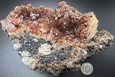 LARGE Vanadinite Crystals on Matrix - Rocks Minerals - USA SELLER, Free Shipping, used for sale  Shipping to South Africa
