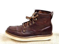 mens leather caterpillar boots 9 for sale  MILTON KEYNES