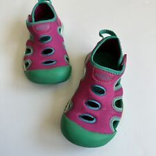 Keen Stingray Water Sport Sandals Pink Synthetic Green Rubber Toddler Size 9 US for sale  Shipping to South Africa