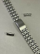 Used, SEIKO New Armis Strap Gents WATCH 19mm STAINLESS Steel Curved End(S-1) for sale  Shipping to South Africa