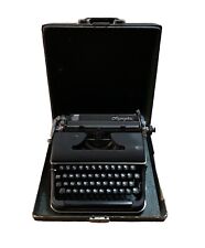 VINTAGE TYPEWRITER OLYMPIA SM2; CASE for sale  Shipping to South Africa