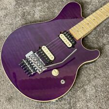 Guitarra elétrica MUSIC MAN AXIS EUA Trans Purple Flame Maple 1999 comprar usado  Enviando para Brazil