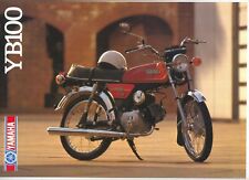 Yamaha YB100 (82-86) Original Factory Issue Dealers Sales Brochure YB 100 EX90, used for sale  Shipping to South Africa