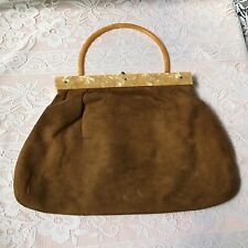 Vintage brown suede for sale  CHESTER