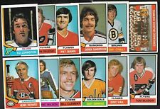 1974-75 OPC 74-75 O PEE CHEE NHL HOCKEY CARD 265-396 & TEAM CHECKLIST SEE LIST na sprzedaż  Wysyłka do Poland