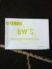 Genuine yamaha owners for sale  DRIFFIELD