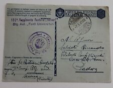 1942 cart.postale ff.aa usato  Bagnacavallo