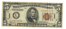 1934 five dollar for sale  Smithtown