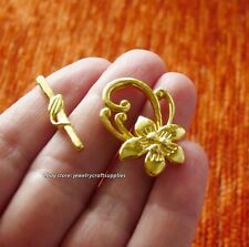 Flower toggle clasp for sale  Shipping to Ireland