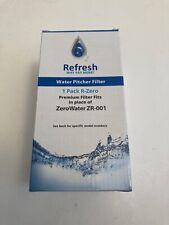 Refil de jarro de água refrescante NOS R-Zero ZR-001 lacrado comprar usado  Enviando para Brazil