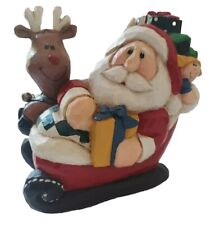 Folkart santa sleigh for sale  Charlotte