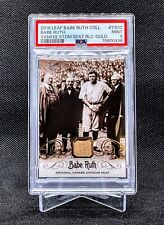 2016 LEAF BABE RUTH COLL YANKEE STADIUM SEAT RELIC GOLD #5/5! HOF PSA 9 POP 1 for sale  Shipping to South Africa
