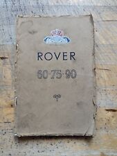1953 rover 90 for sale  LITTLEHAMPTON