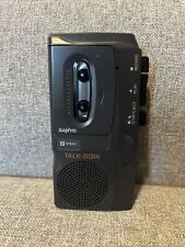 Vintage SANYO TRC-520M MICROCASSETTE RECORDER & Carry Case Tested Working for sale  Shipping to South Africa