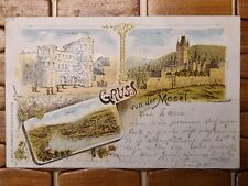 Litho gruss mosel gebraucht kaufen  Gachenbach