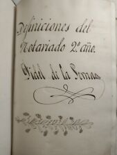 Page handwritten antique for sale  Pelion