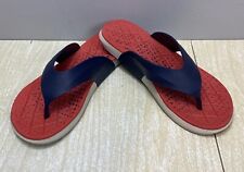 Sandalias Rider Chanclas rojas para hombre talla 11 piscina ducha playa casa de viaje caminar segunda mano  Embacar hacia Argentina