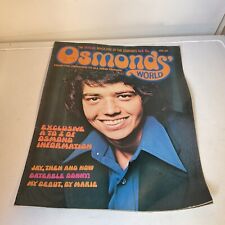 Osmonds magazine april for sale  ASHFORD