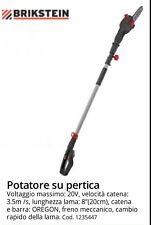 Brikstein potatore catena usato  Empoli