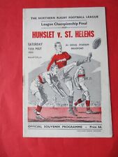 Hunslet st. helens for sale  EXETER