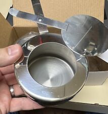 2-Pack Chafing Dish Fuel Holder NEW Stainless  for sale  Shipping to South Africa
