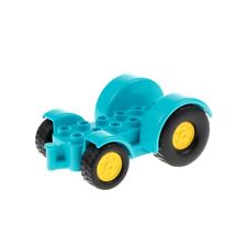 1x Lego Duplo Chassis Light Azure Blue for Tractor Car 15313c01 for sale  Shipping to South Africa