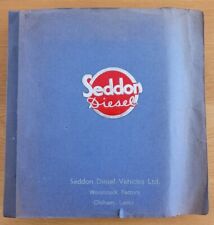 Seddon diesel service for sale  TONBRIDGE