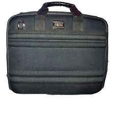 Used, Zero Halliburton Black 16" Ballistic Nylon Hard Padded Laptop Case Bag Briefcase for sale  Brooklyn