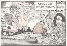 Cpm caricature politique d'occasion  Villeneuve-de-Berg