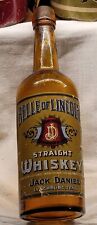 Usado, Bonito whisky ámbar amarillo con antigua belleza de Lincoln Jack Daniel Label Lynchburg TN segunda mano  Embacar hacia Argentina