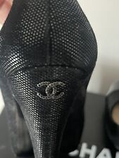 Chanel shoes black for sale  LONDON