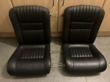 Alfa Romeo GTV 916 Rear Black Momo Fluted Bench Seats Kitcar Mini Custom, used for sale  Shipping to South Africa