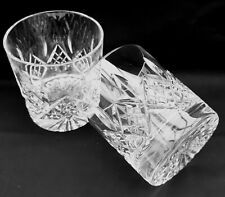 Pair Vintage Stuart Crystal Large Whisky  Tumblers In Excellent Unused Condition for sale  Shipping to South Africa