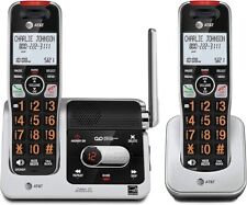 Open Box AT&T BL102-2 DECT 6.0 2-Handset Cordless Phone for Home with Answering for sale  Shipping to South Africa