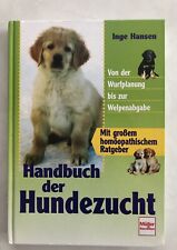 Handbuch hundezucht hansen gebraucht kaufen  Bergwald