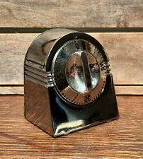 1980’s Stainless Steel Retro Kitchen Timer 60 Minute Heavy Duty By Mae  for sale  Shipping to South Africa
