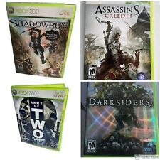 Lote de jogos Xbox 360 Army of Two, Assassin's Creed 3, Darksiders, Shadowrun comprar usado  Enviando para Brazil