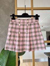 **MAJE** Pink Checked Tartan Wool Mini Skirt Size 34 comprar usado  Enviando para Brazil
