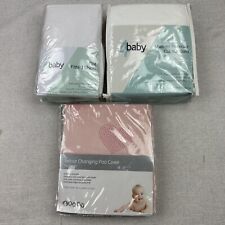 4baby Bedding Bundle Lot Cot Fitted Sheet Mattress Protector Changing Pad Cover for sale  Shipping to South Africa