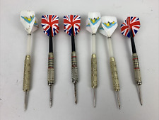 6 X Old School Tungsten Darts Midweight 21.9 G Dart Vintage Retro M406 for sale  Shipping to South Africa
