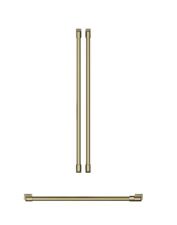 Cafe CXMB3H3PNCG 36” French Door Refrigerator Door Handle set Brushed Brass $475, used for sale  Shipping to South Africa
