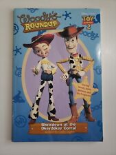 Toy Story 2 - Libro de bolsillo vintage de Woody's Roundup Showdown at the Okeydokey Corral segunda mano  Embacar hacia Argentina