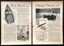 Dinghy 1932 howto for sale  Diamond Point