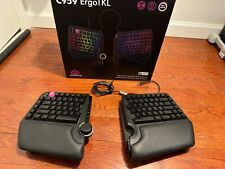 Cloud Nine ErgoTKL Ergonomic Split Mechanical Keyboard for sale  Shipping to South Africa