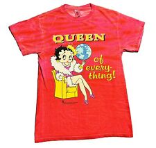 Camiseta Vintage Betty Boop Queen Of Everything Y2K 2000 Freeze Glitter Tie Dye comprar usado  Enviando para Brazil
