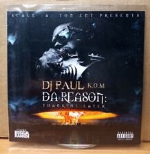 Dj Paul - Da Reason: Thank Me Later CD K.O.M Memphis Rap, usado comprar usado  Enviando para Brazil